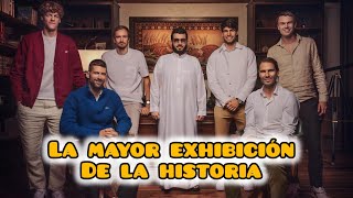 La mayor exhibición de la historia sinner alcaraz djokovic nadal rune medvedev riyadh [upl. by Hakym479]