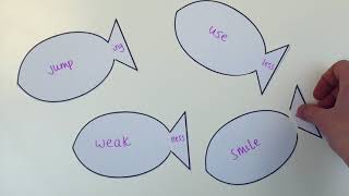 Make Paper Suffishes To Learn About Suffixes and Spelling in KS2 [upl. by Erait]