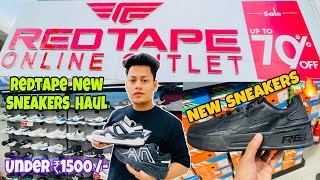 REDTAPE NEW SNEAKERS HAUL  70 OFF  best sneakers under ₹2000 from red tape [upl. by Hbahsur13]