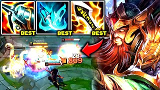 TRYNDAMERE TOP BEST 1V9 IVE EVER PLAYED FULL TEAM LOSING  S13 Tryndamere TOP Gameplay Guide [upl. by Eatnoid892]