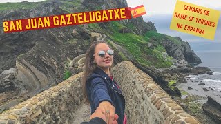 Visitando San Juan de Gaztelugatxe  Cenário de Game of Thrones na Espanha [upl. by Cece]