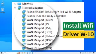 How to Install Wifi Driver in Windows 10 [upl. by Micaela156]