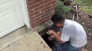 Pier Installation  Foundation Repair  Plano TX [upl. by Ydnerb]