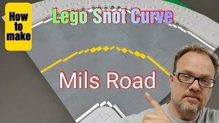 How to build a Lego curved road Mils Plate [upl. by Alexio]