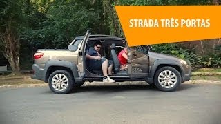 Fiat Strada com três portas  Vale a pena [upl. by Seed105]