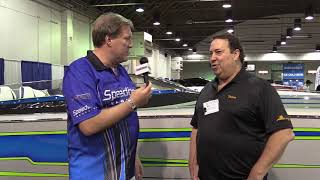 Speedboat Interviews Thane Tiemer of Nordic Boats at the 2019 LA Boat Show [upl. by Ollayos512]