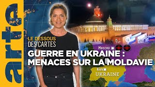 RussieUkraineMoldavie  les lignes bougent   Le dessous des cartes  Lessentiel  ARTE [upl. by Neehs]