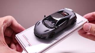 143 TSMModel 2022 Acura NSX Type S Gotham Gray Unboxing [upl. by Lolanthe601]