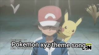 Pokémon XYZ Theme Song with lyrics [upl. by Anomer369]