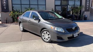 2010 Toyota Corolla LE San diego El cajon La mesa Escondido Ocean side [upl. by Arihay982]