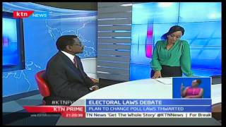 KTN Prime Siaya Senator James Orengo explaining the chaotic parliamentary sitting for Election laws [upl. by Ehc833]