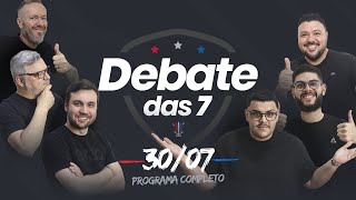 DEBATE DAS 7  GREMIO EM SP E CORINTHIANS PRESSIONA ARBITRAGEM  PROTESTOS NO INTER  300724 12 [upl. by Lleznod]