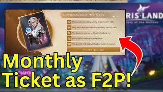 Buy Tarisland Monthly Ticket as F2P tarisland tarislandasia [upl. by Emelin]