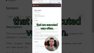 Npm Start vs Npm Run Start  Difference 🤔 [upl. by Katz986]