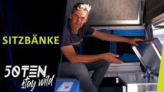 50TEN Update 2022 Sitzbank für Truckbed Camper [upl. by Amalea]