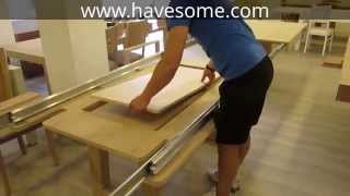 Mega Extendable Dining Table [upl. by Gerson905]