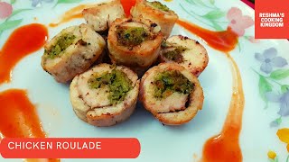 Masterchef Telugu Balcony apron winning Recipechicken rouladeCoconut karivepaku chicken roulade [upl. by Morry]