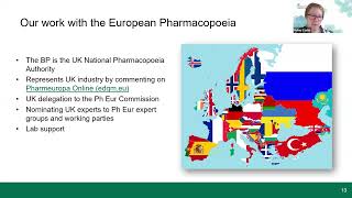 Inaugural British Pharmacopoeia Webinar 160924 [upl. by Tnilf773]