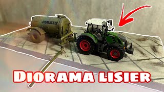 Un nouveau diorama lisier   Miniatures agricoles 132 [upl. by Afira115]