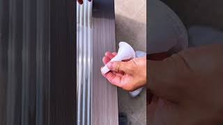 The daily work of a gluer Door and window glue Glass glueshorts [upl. by Waine399]