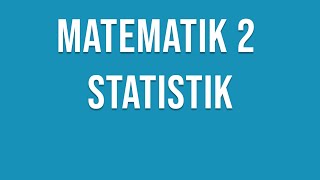 Matematik 2c  Statistik [upl. by Keynes70]