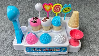 4 Minutes Satisfying with Unboxing Cute Pink Ice Cream Store Cash Register ASMR  Review Toys [upl. by Saunders17]