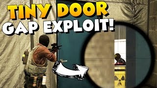 CSGO  Tiny Door Gap Decoy Exploit [upl. by Wyatt582]