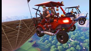 Farthest ATK Jump Wins Fortnite Challenge w Carter Sharer and Lizzy Sharer [upl. by Oecile]