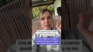 Abdominoplastiaplasticsurgery cirugiaplasticasegura youtubeshorts mujeres cirugiasplasticas [upl. by Neelyak361]