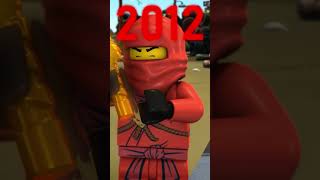 Ninjago Blade Cycle And Snowmobile 2018 Vs 2012 ninjago nostaliga shorts [upl. by Ecinert985]