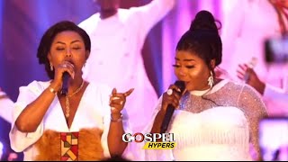 Emotional Stars Worship “Nana Ama Mcbrown Obaapa Christy Piesie Esther With Abena Serwah Ophelia [upl. by Araes]