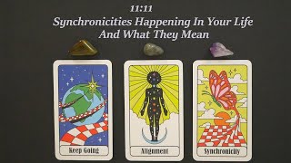 1111 Synchronicities Happening In Your Life And What They Mean  Timeless pick a card tarot reading [upl. by Friedman]