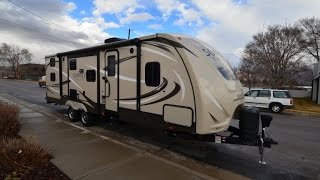 2015 Cross Roads Sunset Trail 28BH Travel Trailer Walkaround by Motor Sportsland [upl. by Ecaj742]