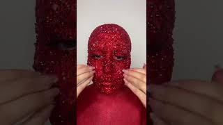 ASMR Rhinestone Removal 💎 rhinestone makeupremoval makeuptransformation makeup mua tutorial [upl. by Ynnhoj]