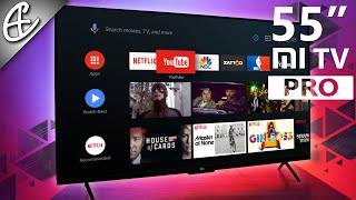 Xiaomi Mi LED TV 4 Pro  55quot 4K HDR w Official Android TV Support  Unboxing amp Hands on Review [upl. by Weig]