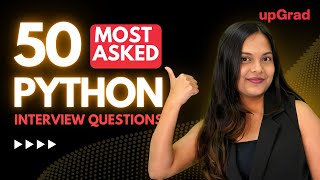 50 Most Asked Python Interview Questions 2024  Python Interview Questions amp Answers [upl. by Hgielra]