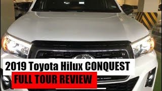 2019 Toyota Hilux Conquest 24L 6spd MT  FULL TOUR REVIEW [upl. by Hgielra318]