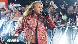 Chris Jerichos Performance at Wembley Stadium  AEW All In London 82723 [upl. by Boser]