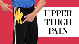 Upper Thigh Leg Pain From Pinched Femoral Nerve or Meralgie Paresthetica SelfTest amp Fix [upl. by Eltsirhc]