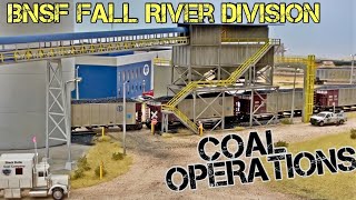 MODERN BNSF Fall River Division  Realistic Coal Operations in HO Scale [upl. by Warden]