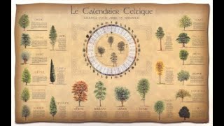 LE CALENDRIER DRUIDIQUE celte druide [upl. by Kcered]