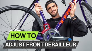 Front Derailleur Adjustment  Achieve Smooth Gear Changes [upl. by Saul]