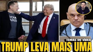 4 TRUMP TEM REAÇÃO IMEDIATA LEVOU TODOS MORAES MANIFESTA SOBRE ANISTIA [upl. by Nalyak]