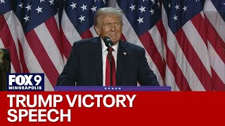 Donald Trumps full victory speech [upl. by Eivod261]