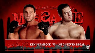 Ken Shamrock vs Lord Steven Regal St Valentines Day Massacre 99 WWE 2K16 [upl. by Christis97]