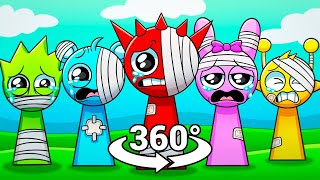 SPRUNKI but THEY SURVIVED Incredibox Sprunki Animation 360° VR [upl. by Oned]