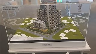 Jurong East Toh Guan Grove August 2021 BTO 3D Model [upl. by Mihsah]