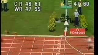 W 400m  Marita Koch  4760  Canberra Aus  1985  World Record [upl. by Ormsby438]