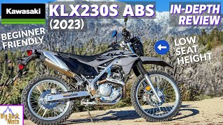 2023 Kawasaki KLX230S ABS  Easygoing Practical amp Affordable Dual Sport [upl. by Catrina]