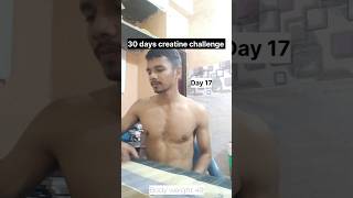 DAY 17  30 days creatine challenge 🙏☠️ bigdreamer fitnessjourney gym wellcorein24 [upl. by Annoeik]